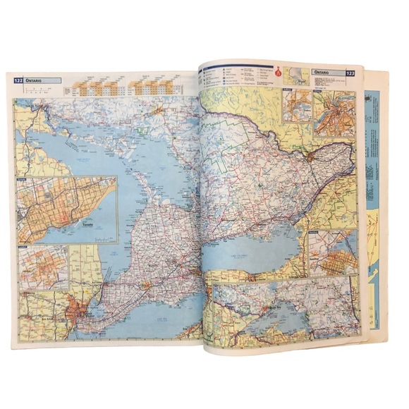 Vintage North American (USA + Canada) Travellers Road Map - Picture 4 of 6